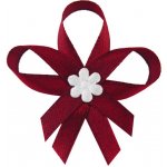 Nejlevnější svatební vývazky - bordó – Zboží Dáma