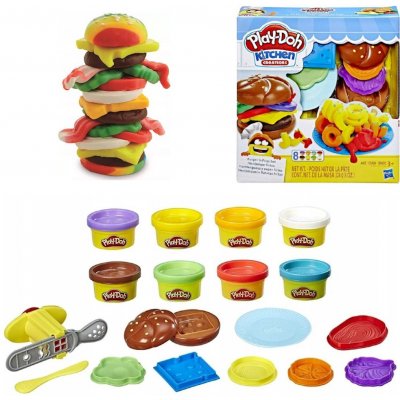 PlayDoh Modelína Sada Burger a hranolky E5472 – Zbozi.Blesk.cz