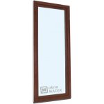 Kömmerling balkonové dveře 70 AD OS levé ořech/ořech 70 x 210 cm jednostranná klika + madýlko + PVC rám – Hledejceny.cz