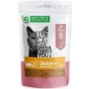 Pamlsek pro kočky Natures Protection Snack cat with Chicken and goji berries dices 12 x 75 g