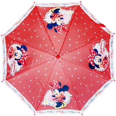 Minnie mouse dětský deštník Minnie červená od 249 Kč - Heureka.cz