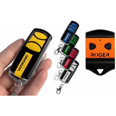 General ROGER H80 TX22 - Luxusní kovový 4 kanálový dálkový ovladač VATRONIC – Zboží Mobilmania