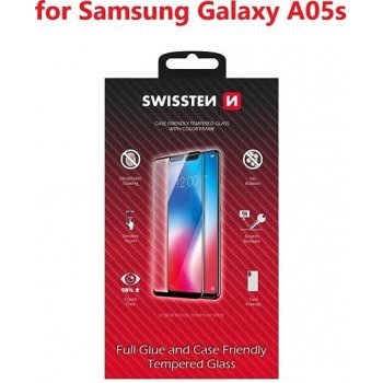 Swissten 3D Full Glue Samsung Galaxy A05s černé 54501846