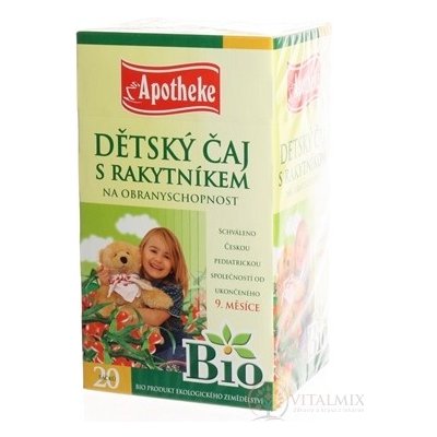 Apotheke Bio SELECTION S Rakytník 20 x 1,5 g – Zbozi.Blesk.cz