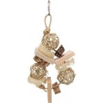 Flamingo Pet Products NV Hračka pták přírodní Fem Flamingo 11 x 4,5 x 25 cm – Zboží Dáma