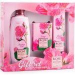 Biofresh Rose of Bulgaria šampon na vlasy 330 ml + mýdlo 100 g + krém na ruce 75 ml dárková sada – Sleviste.cz