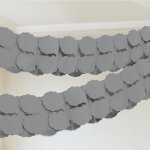 HVĚZDA papírová stříbrná 30cm – Zboží Dáma