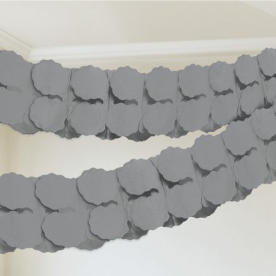 HVĚZDA papírová stříbrná 30cm – Zboží Dáma