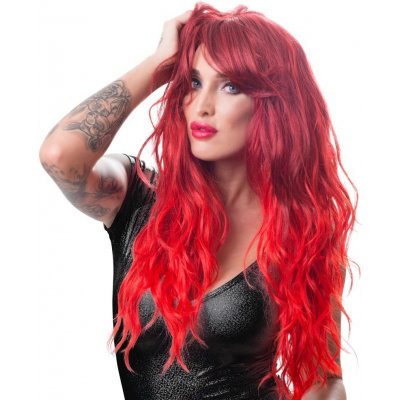Wig red wavy long Wigged Love