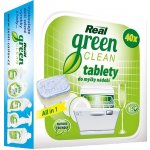 Real green clean tablety do myčky 40 ks – Zboží Dáma