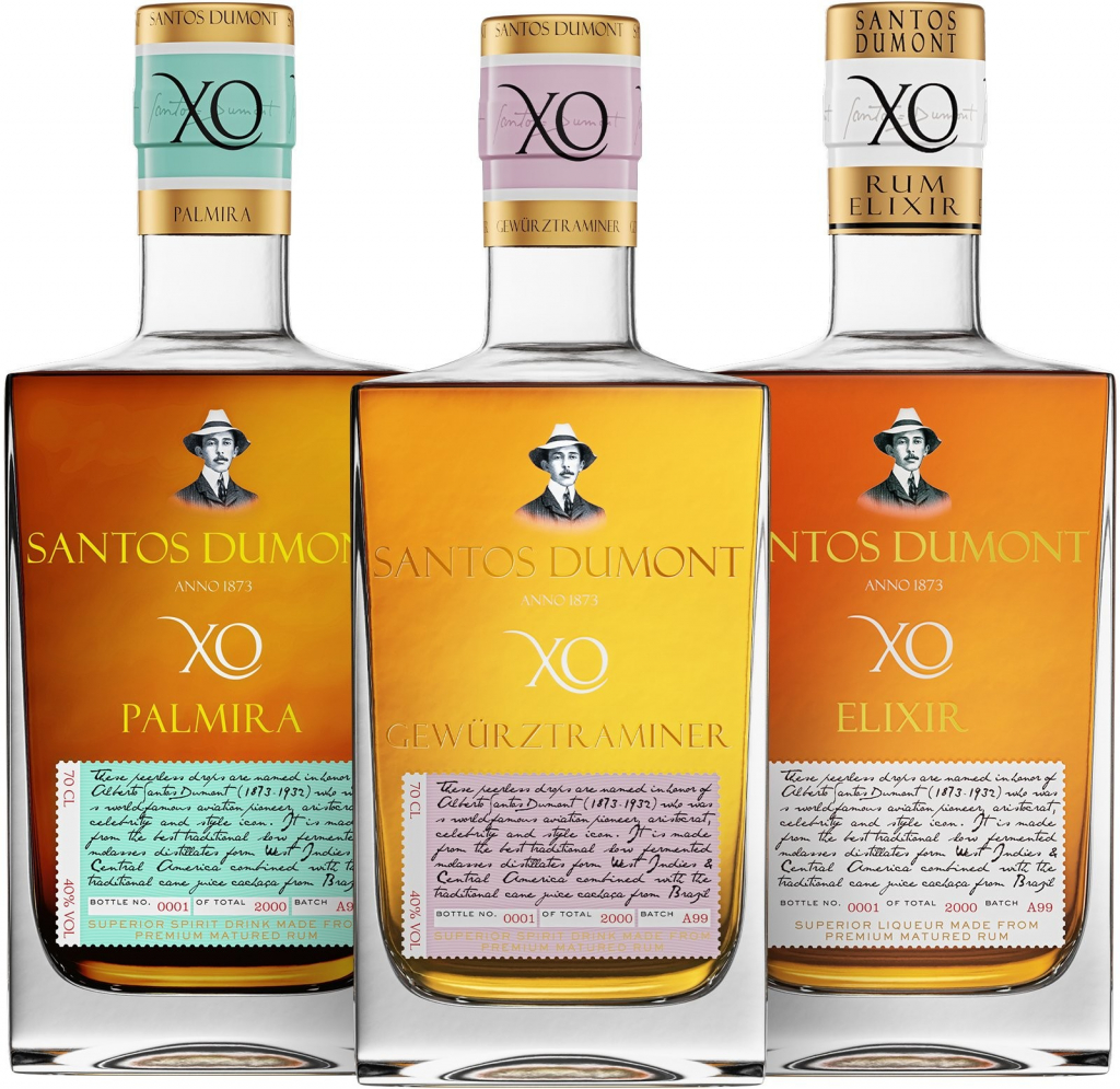 Santos Dumont Elixir + Palmira + Gewürztraminer 3 x 0,7 l (set)