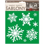 Kreativní šablony vločky 18 x 23 cm – Zboží Dáma Kreativní šablony vločky 18 x 23 cm – Zboží Dáma