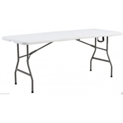 eKosik 444 Zahradní skládací stůl 180x76x74cm bílý – Hledejceny.cz