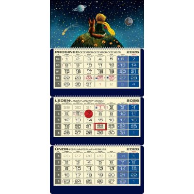 Tříměsíční LUXUS MALÝ PRINC 2026 – Sleviste.cz