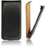Pouzdro Forcell Slim FLip Case LG Optimus L7 / P700 Černé – Zboží Mobilmania