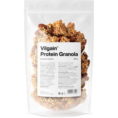 Vilgain Protein Granola křupavá skořice 350 g – Zboží Mobilmania