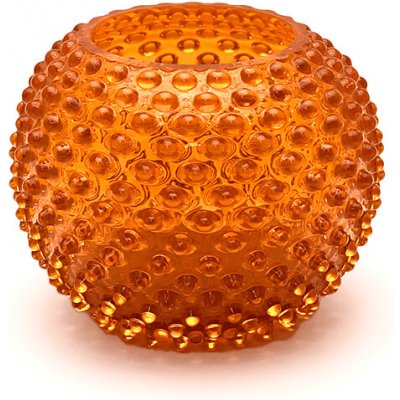 Váza 18cm - Hobnail - Ananas - oranžová – Hledejceny.cz