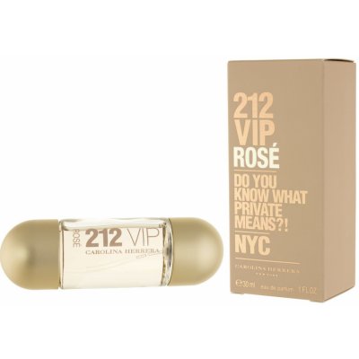 Carolina Herrera 212 VIP Rose parfémovaná voda dámská 30 ml – Zboží Mobilmania