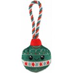 Dog Fantasy Winter Tale ozdoba vánoční pískací zelená 30 cm – Zboží Mobilmania