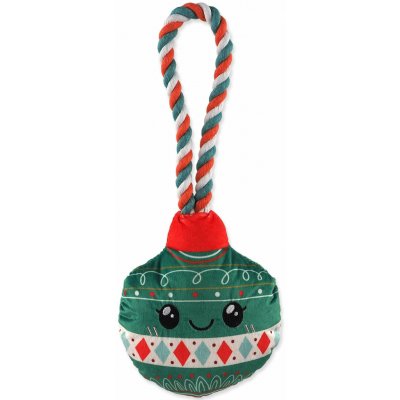 Dog Fantasy Winter Tale ozdoba vánoční pískací zelená 30 cm – Zboží Mobilmania