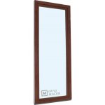 Kömmerling balkonové dveře 70 AD OS pravé ořech/ořech 80 x 240 cm jednostranná klika + madýlko + PVC rám – Hledejceny.cz