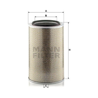 Vzduchový filtr MAHLE LX 1606 – Hledejceny.cz