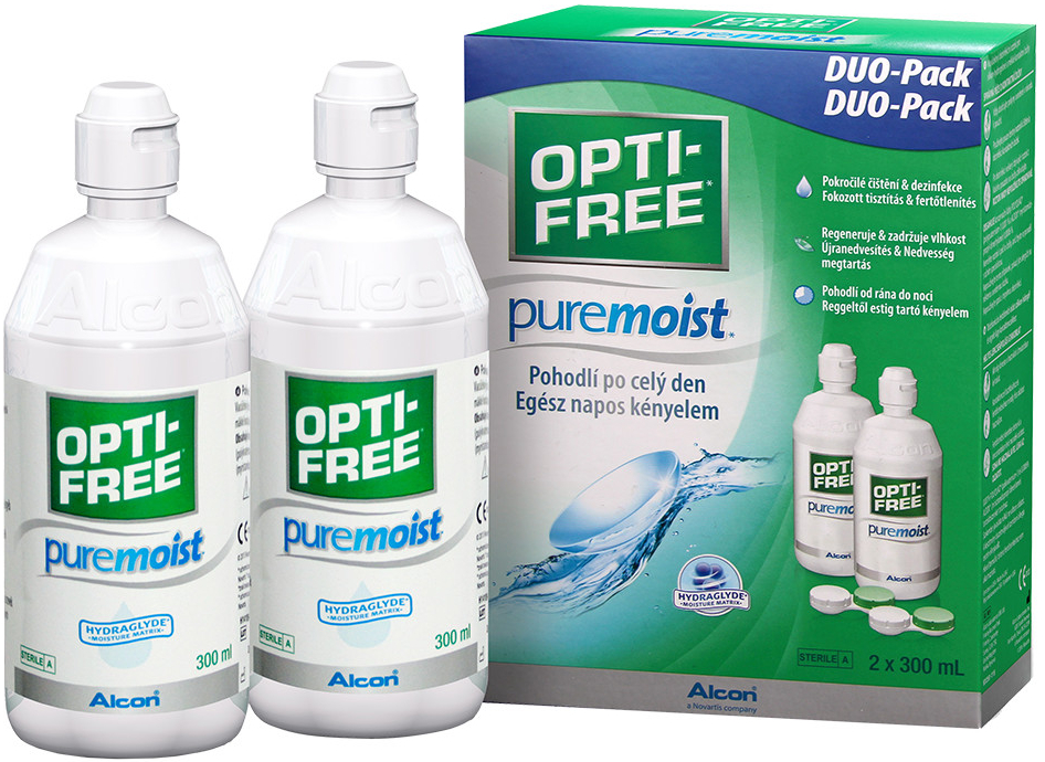 Alcon Opti-Free PureMoist 2 x 300 ml