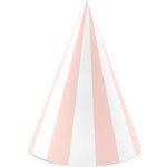 PARTYDECO Párty kloboučky světle růžové 16 cm mix – Zboží Dáma
