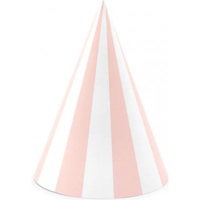 PARTYDECO Párty kloboučky světle růžové 16 cm mix – Zboží Dáma