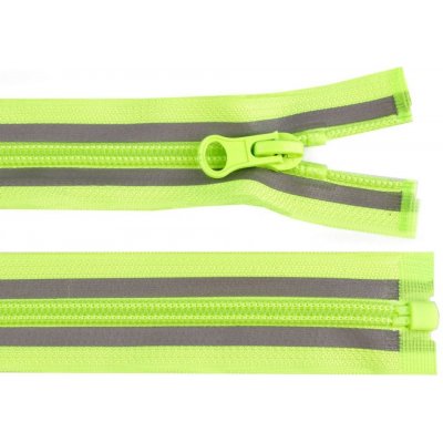 Zip spirálový No 5 reflexní délka 65 cm 1 (535) zelená neon – Hledejceny.cz