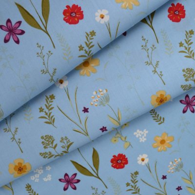 Takoy Bavlněný popelín Lena modrý – Hledejceny.cz