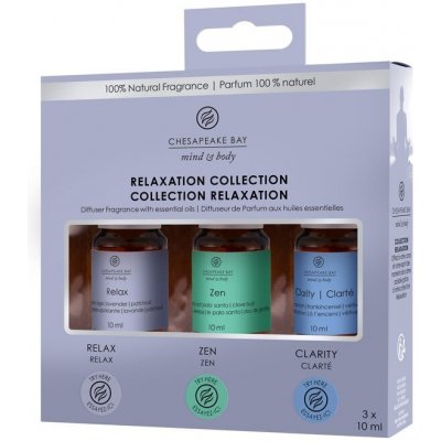 Chesapeake Bay Aroma olej Relaxation 3 × 10 ml – Hledejceny.cz