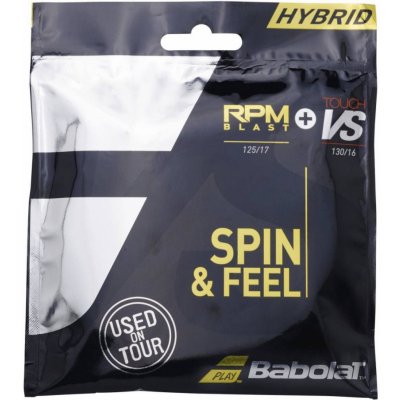 Babolat RPM Blast+VS hybrid 2x6m 1,25mm/1,30 mm – Zboží Dáma