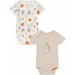 Lupilu Dívčí body s BIO bavlnou 2kusy béžová bílé – Zboží Dáma