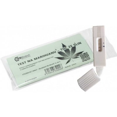 IVD Biotech Drogový test na marihuanu ze slin 1 ks – Sleviste.cz