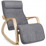 SongmicsHome Houpací křeslo SWING šedá LYY11G – Zboží Dáma SongmicsHome Houpací křeslo SWING šedá LYY11G – Zboží Dáma