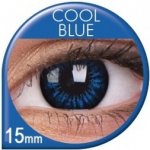MaxVue ColorVue Big Eyes Cool Blue barevné tříměsíční nedioptrické 2 čočky – Zboží Mobilmania