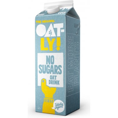 Oatly! Ovesný nápoj bez cukru Vegan 1 l – Zboží Dáma