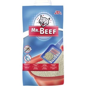 Mr.Beef Bentonit pro kočky 20 l