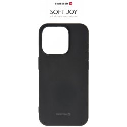 SWISSTEN SOFT JOY APPLE IPHONE 15 PRO ČERNÉ