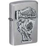 Zippo Benzínový Dead Man’s Hand Emblem Design – Hledejceny.cz