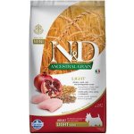 N&D Ancestral Grain Dog Adult Light Mini Chicken & Pomegranate 2,5 kg – Hledejceny.cz