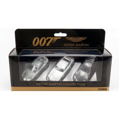 Corgi Aston martin Set 3x 007 James Bond Db5 1965 Goldfinger V12 Vanquish Die Another Day La Morte Puo' Attendere Dbs 2008 Casino Royale Šedé Stříbro 1:50 – Zbozi.Blesk.cz