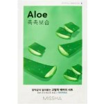 Missha Zklidňující plátýnková maska s aloe Airy Fit Sheet Mask Aloe - 19 g 1 ks – Zboží Dáma