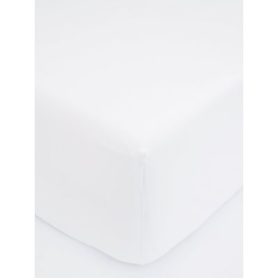 MKLuzkoviny.cz Jersey prostěradlo Classic bílé 90x200 – Zboží Dáma