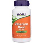 NOW Valerian Root kozlík lékařský 500 mg 100 rostlinných kapslí – Hledejceny.cz