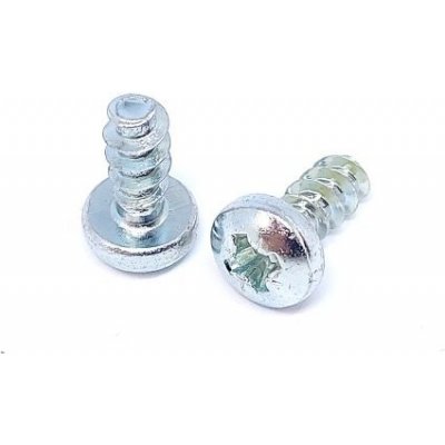 Šroub do plastu ISOLIT s půlkulatou hlavou, drážka Philips, pozinkovaný 4 x 10, balení 1000 ks – Hledejceny.cz