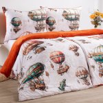 decoDoma povlečení Dual Feel ZEPPELIN 140x200 70x90 – Zbozi.Blesk.cz