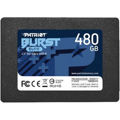 SSD disk Patriot Burst Elite 480GB (PBE480GS25SSDR)