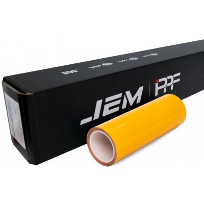 JEM PPF světle žlutá (1m x 0,3m) ochranná transparentní fólie na světla – Sleviste.cz